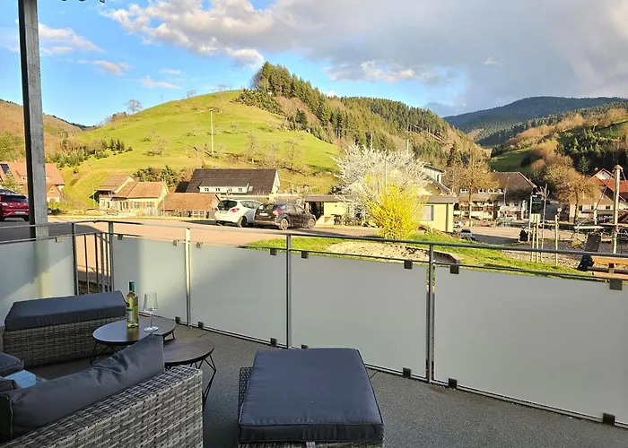 Design-Apartment I Black Forest I Boxspring I Nespresso I Spielplatz
