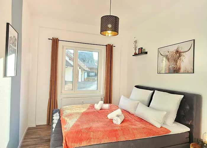 Design-Apartment I Black Forest I Boxspring I Nespresso I Spielplatz